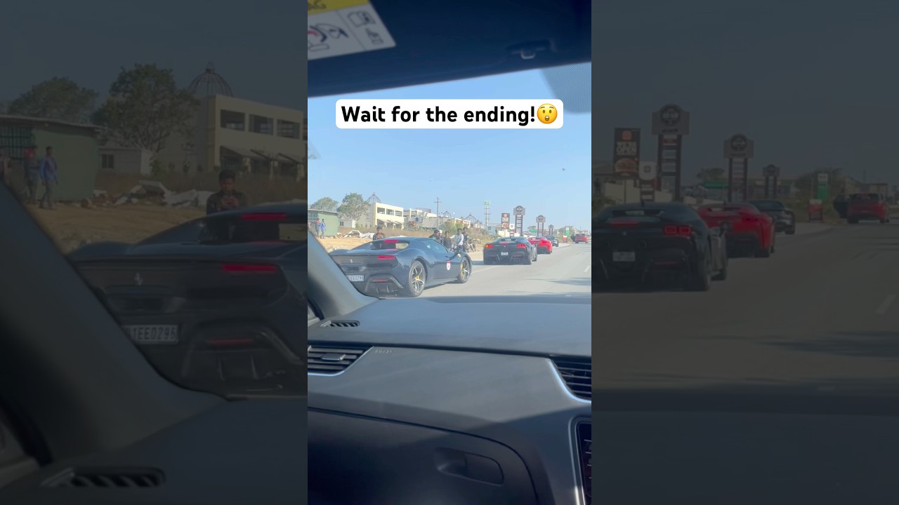 Supercar line up ending was unexpected! 