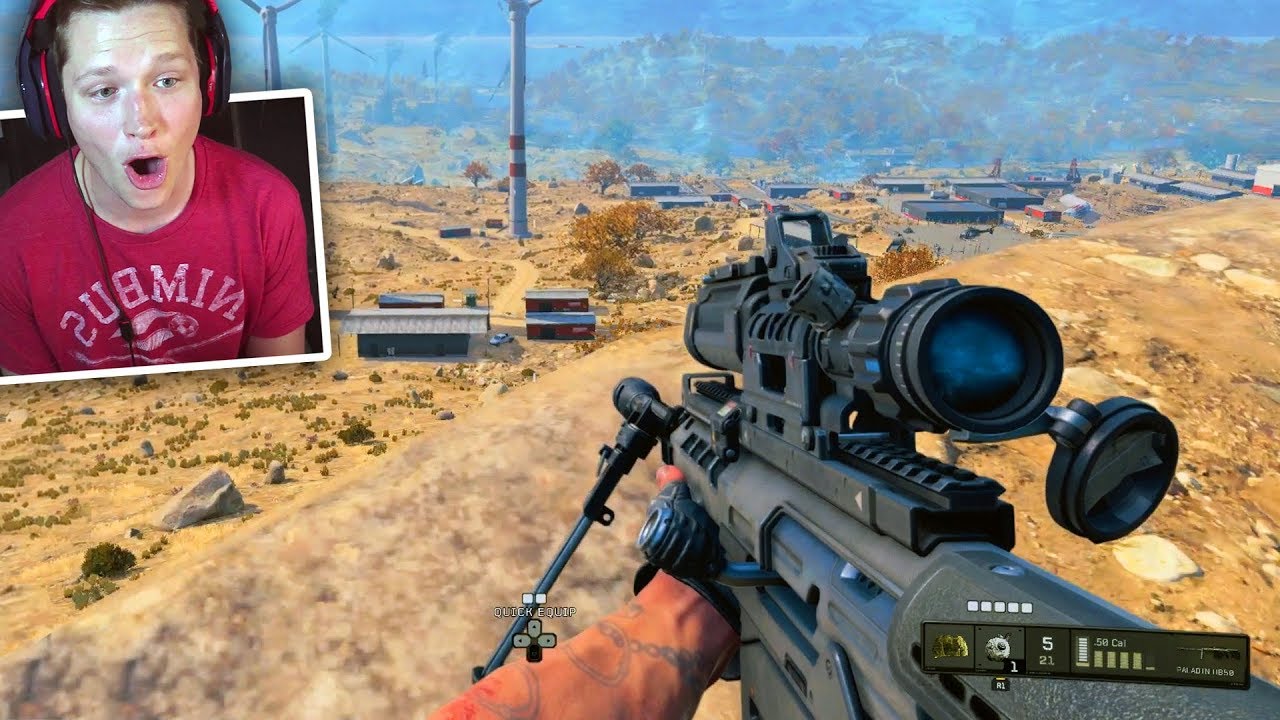 MY LONGEST SNIPE IN BLACKOUT - COD Blackout #4