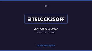 Bluehost Coupon Code SITELOCK25OFF - 25% Off Your Order (October 2026)