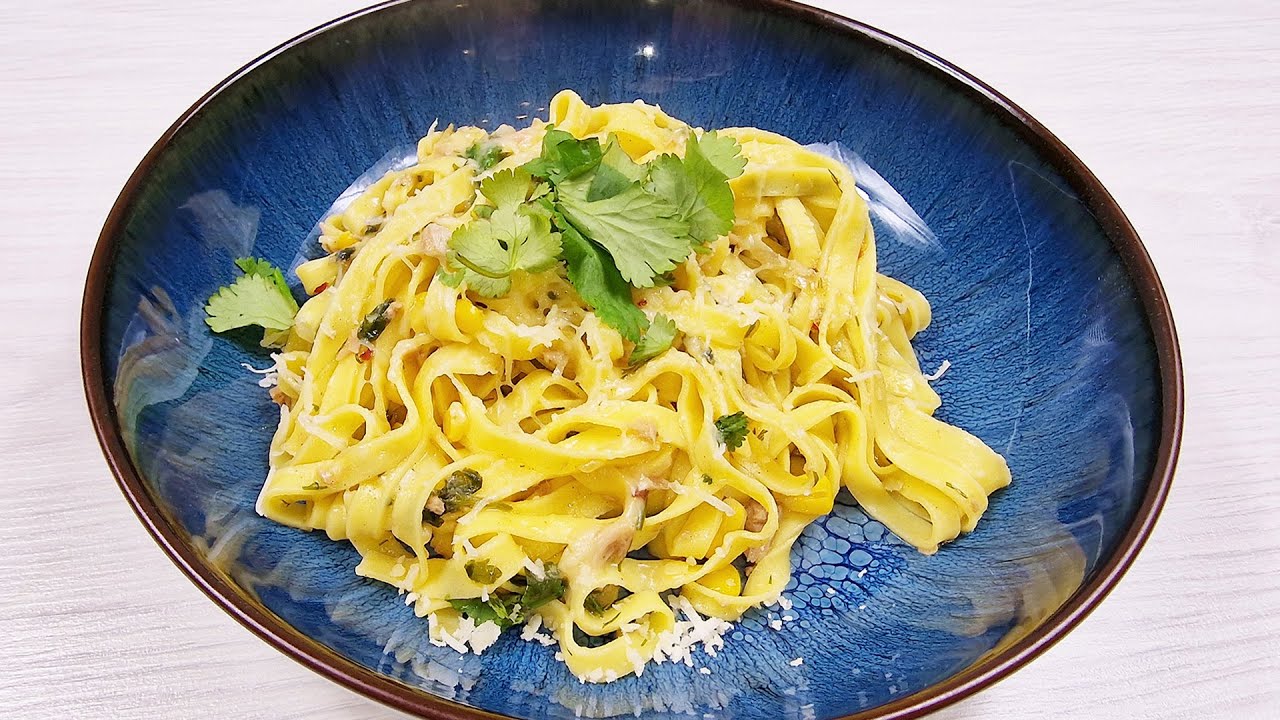 OnePan easy Tuna Pasta Recipe YouTube