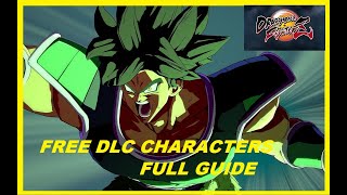 Dragonball FighterZ : How to Play as All DLC Characters for Free (Full Guide)