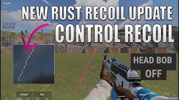 Rust: How To - Control The New AK-47 Recoil + All Other Weapons