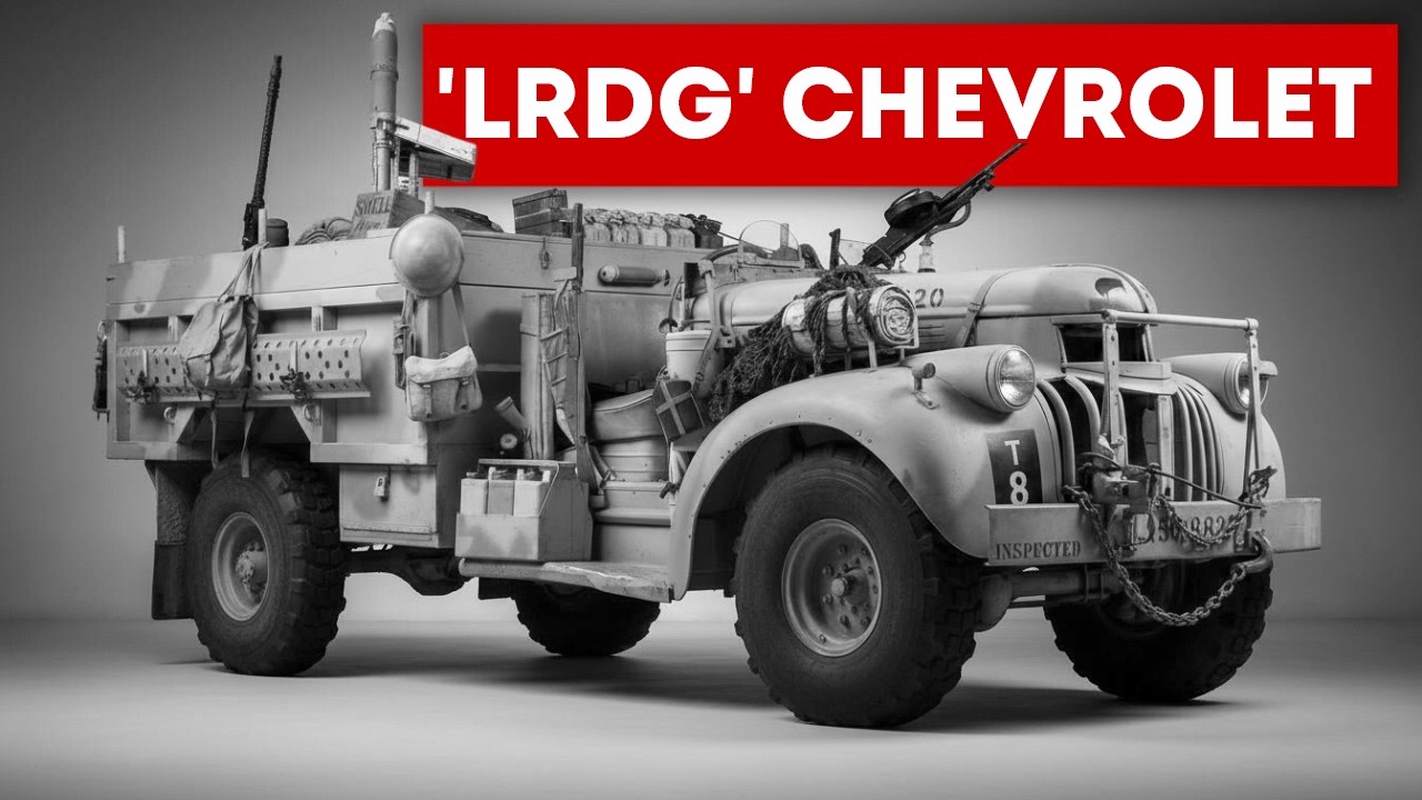 „Prymitywna” Brytyjska Ciężarówka Pustynna, Która Pozwoliła Sześciu Ludziom Prowadzić Wojnę 500 Mil