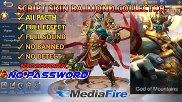 SCIPRT SKIN BALMOND COLLECTOR  l  FULL EFFECT,FULL SOUND,NO PASSWORD