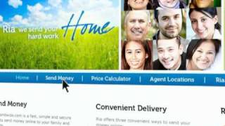Ria online remittance