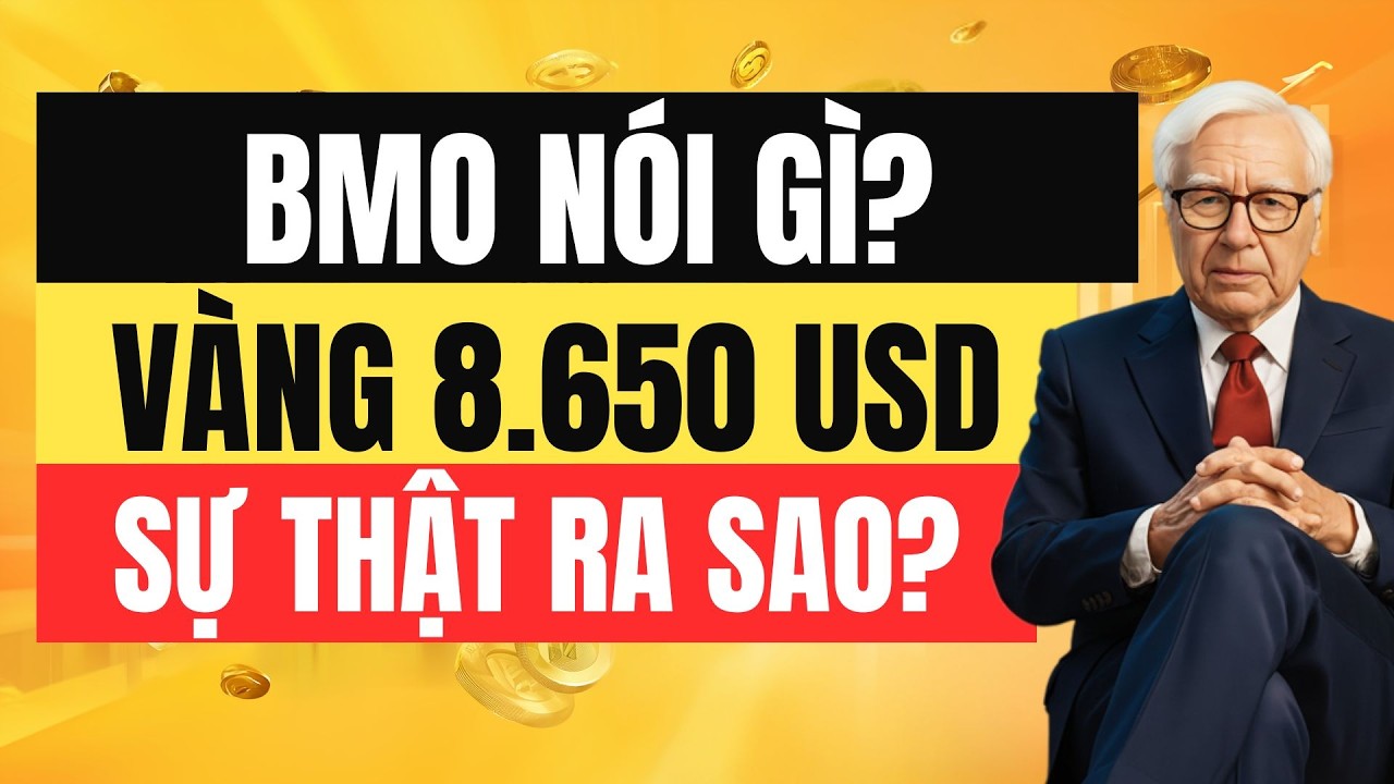 VÀNG HƯỚNG TỚI 8.650 USD – BẠC LÊN 220 USD: BMO ĐANG NHÌN THẤY ĐIỀU GÌ TRONG TRẬT TỰ TÀI CHÍNH MỚI?