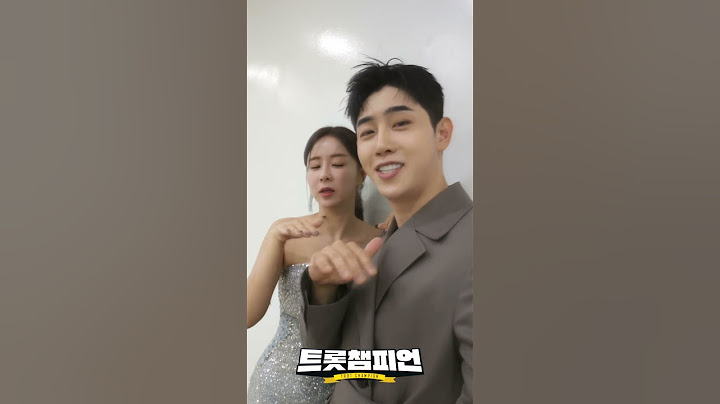 은박커플이~ 좋아하는~ 랜덤~ 게임!🎶 은가은&박현호의 아파트 챌린지 l #트롯챔피언 l #shorts