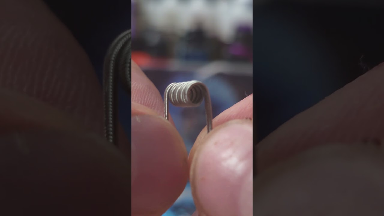 Dave Watman's handcrafted coils vape mail  