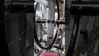 Bicycle Rim Truing Machine Fixes Bent Wheels in 0.5mm Precision