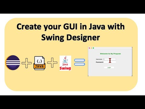 GUI in Java: Installing Swing Designer and Creating a Login Screen ...