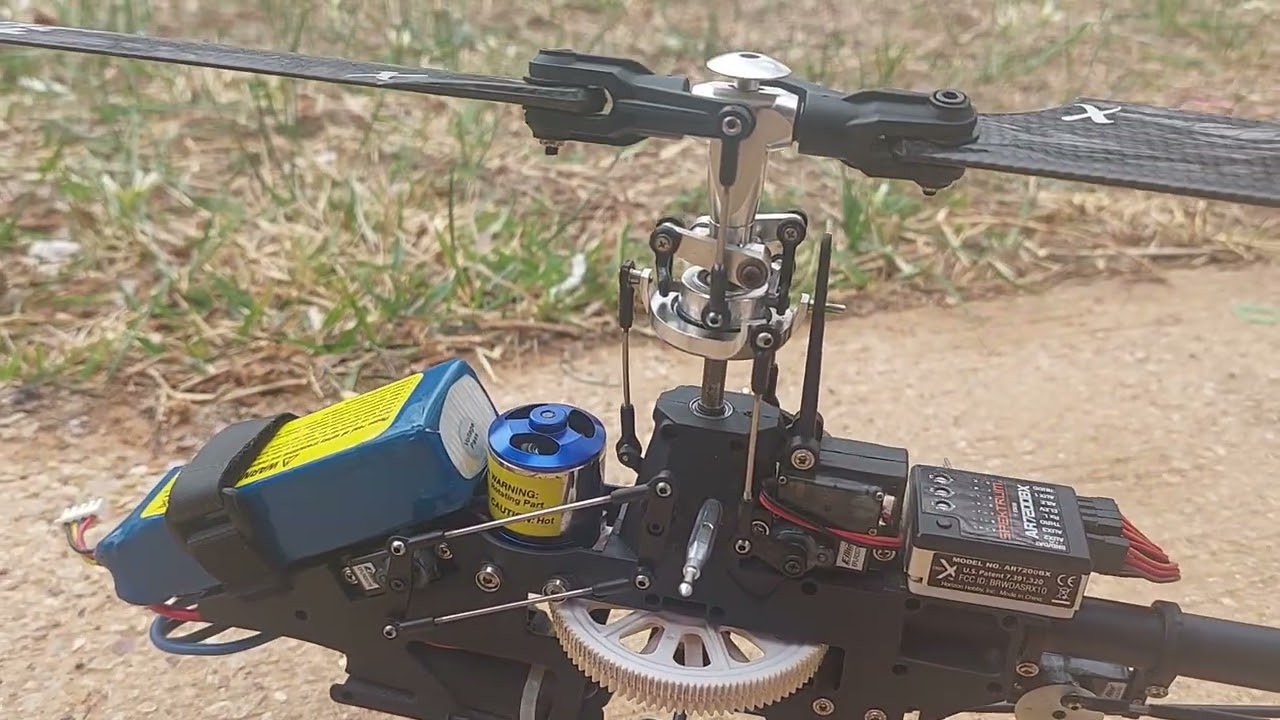 blade 450x test flight #4