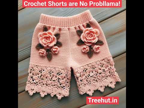 Crochet Shorts #crochetideas #crochet