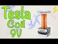 How to make a mini Tesla coil 9V