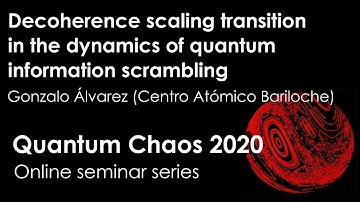 QChaos2020 - Gonzalo Álvarez