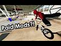 New Mod.io Menu Includes Paid (and Free) Modded Parts? - BMX Streets