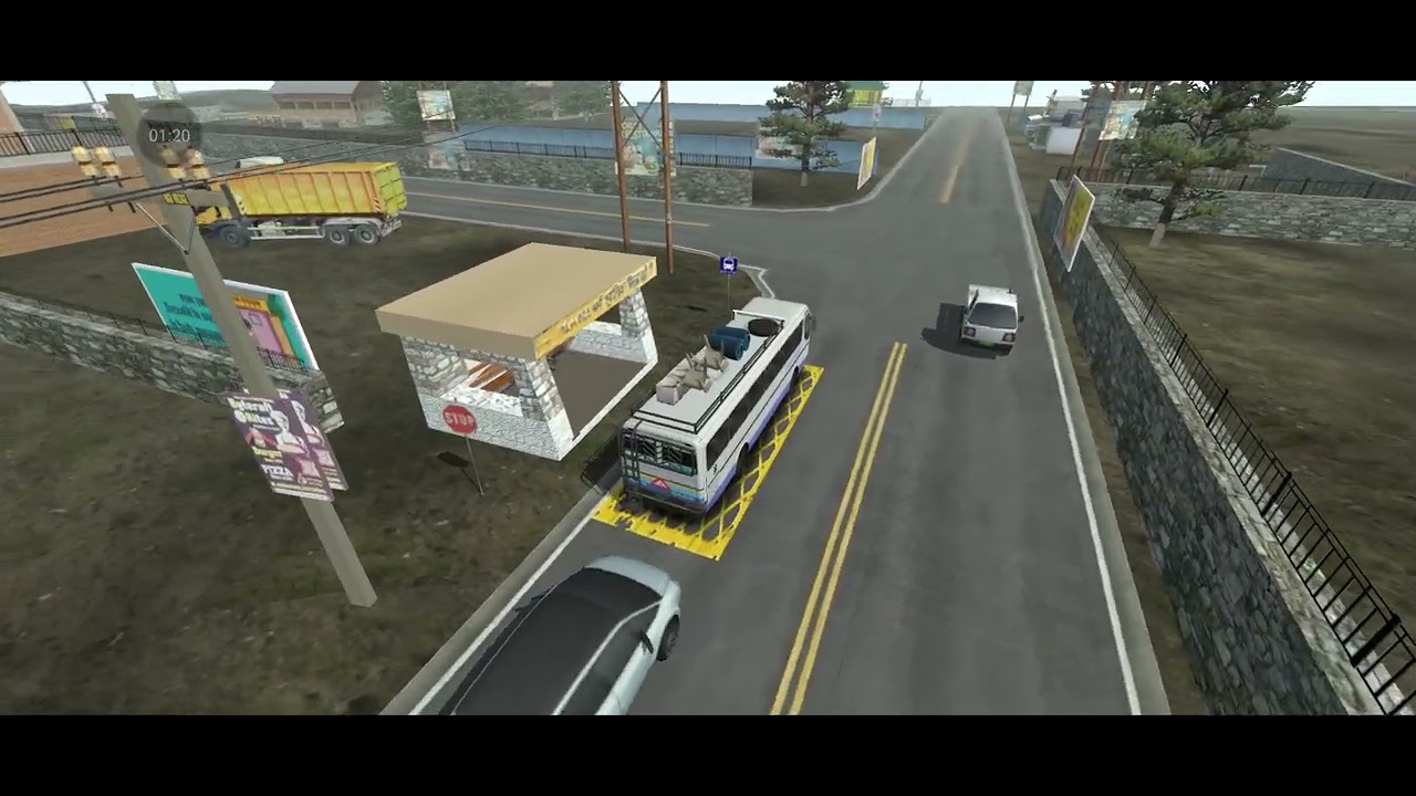 Bus simulator game 3d