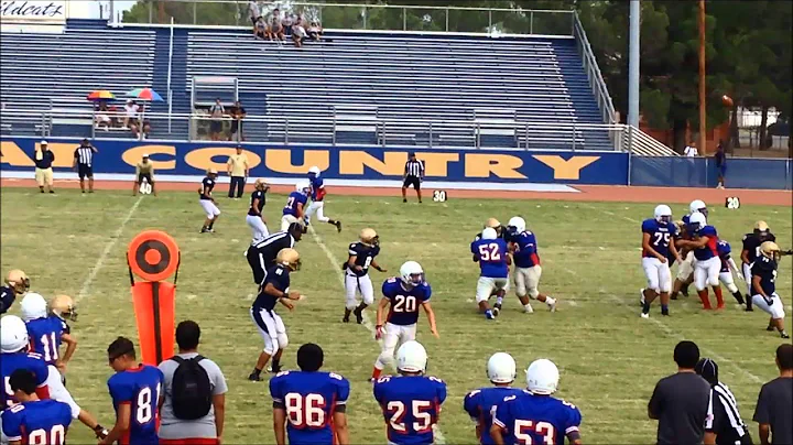 Joel Tarango #11 Irvin High School El Paso, Texas