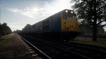 Train Sim World 6 Cement Circle scenario in BR Class 31 (sorry for the audio and lag)