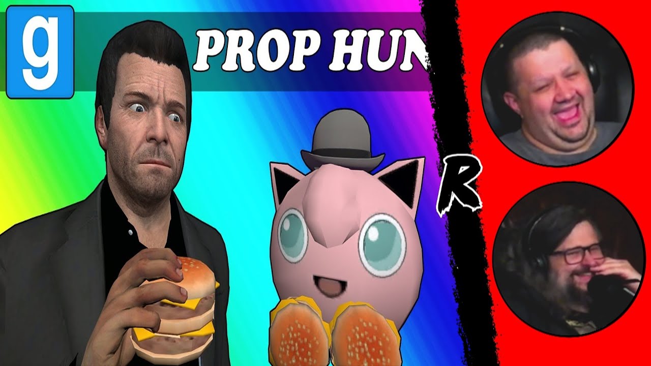 Gmod Prop Hunt — хаос из GTA Burger Shot! (Забавные моменты из Garry's Mod) | РЕАКЦИЯ ОТСТУПНИКОВ