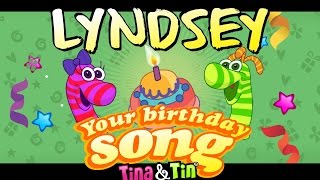 Tina&Tin Happy Birthday Lyndsey Personalized Songs For Kids