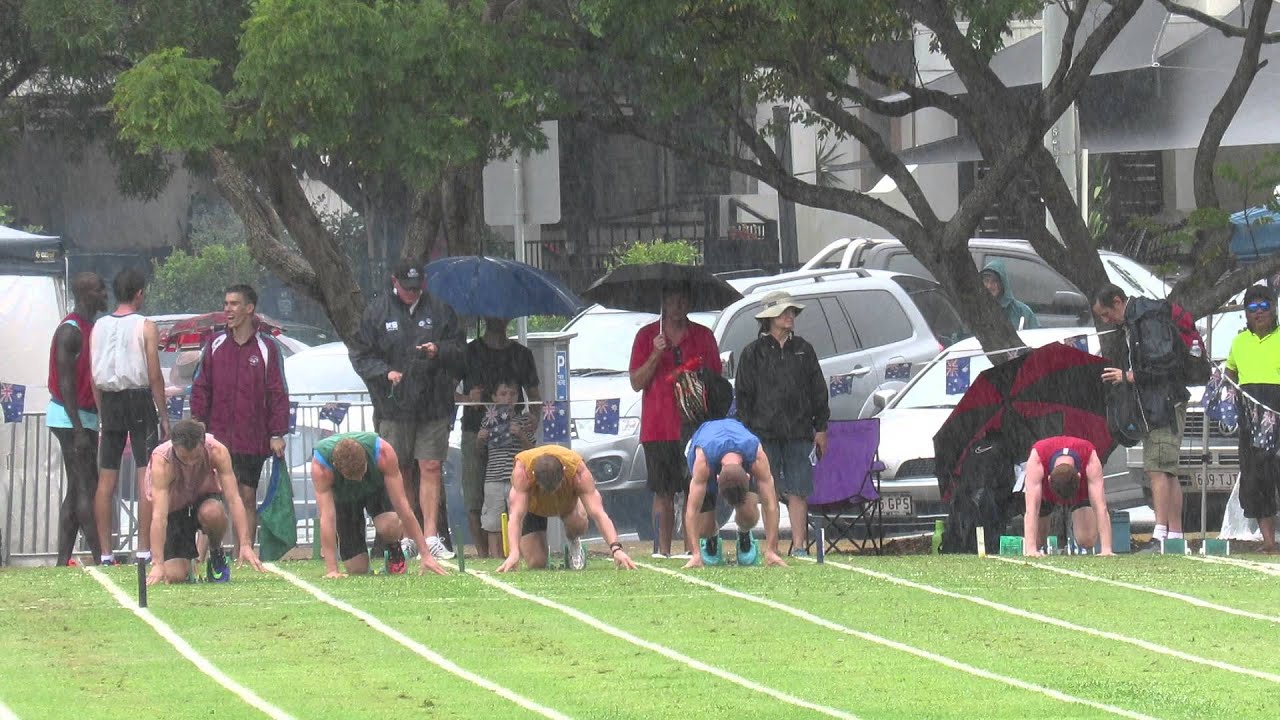 Australia Day in the rain not good for starting caps