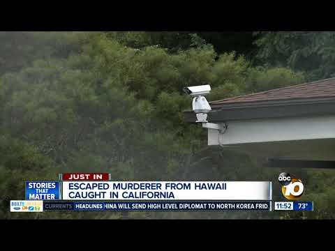 Video: Killer Who Escaped From Hawaii Caught In California