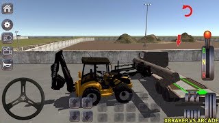 Excavator Simulator Backhoe Loader Dozer Android Gameplay #3