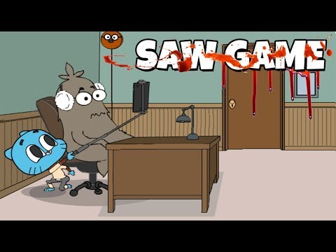 ENGAÑAMOS AL DIRECTOR DE GUMBALL | Gumball Saw Game | Solución Completa 3