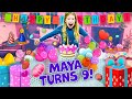 Maya's 9th Birthday !!!