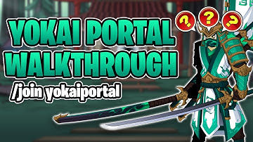 Yokai Portal Quest Walkthrough /join yokaiportal - AQW