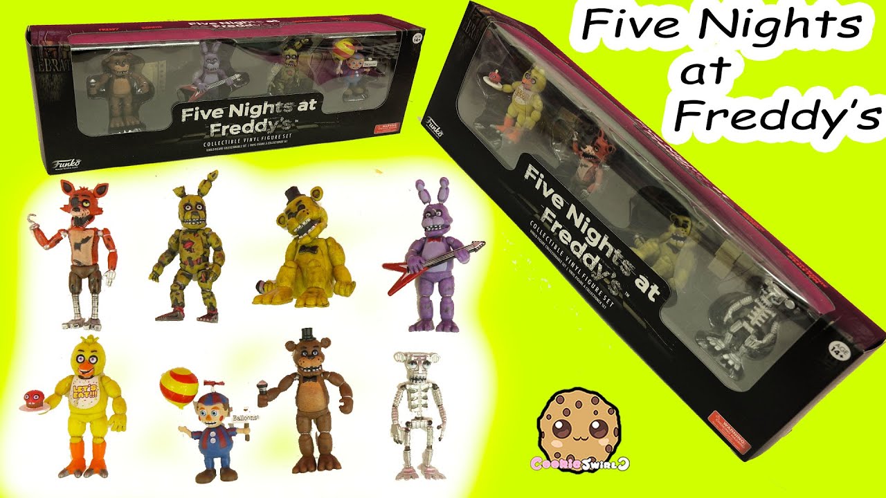 1 Set 2 Funko Five Nights at Freddys 4 Figure Pack