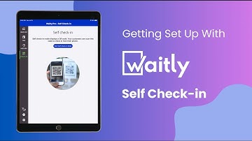 Customer self check-in with Waitly waitlist app