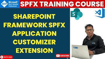 SharePoint Framework SPFx Application Customizer Extension