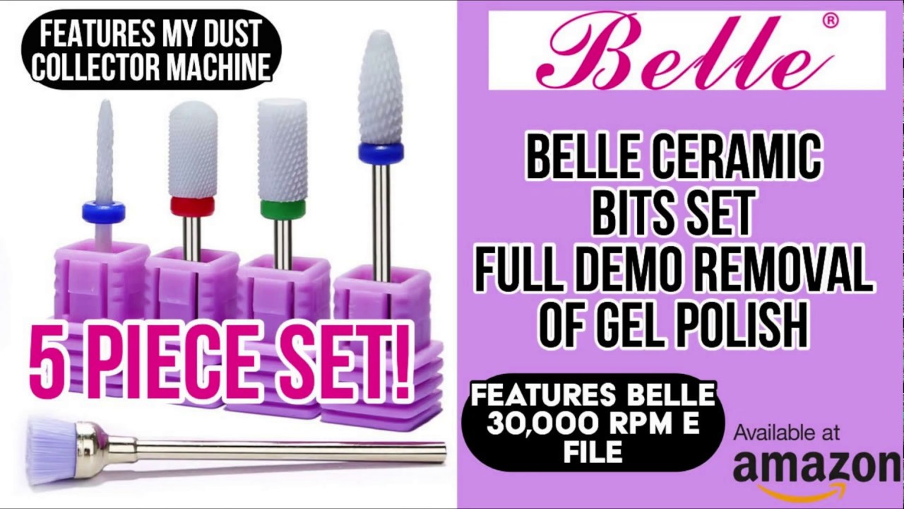 DIY BEST CERAMIC E File bits SETS ON AMAZON Quality ceramic e file
