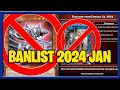 New yugioh banlist 2024 tcg reaction and thoughts