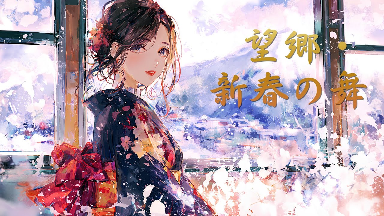 【和風演歌】望郷・新春の舞(Bokyo Shinshun no Mai)｜故郷の空へ帰る喜びと新年の誓い - Maigo