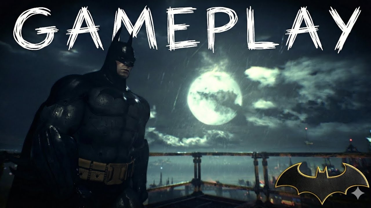Batman Arkham Knight PS4-Gameplay(1080P 30FPS)