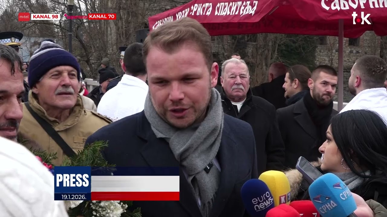 Plivanje za Časni krst na Vrbasu: Dalibor Kajiš prvi doplivao || TOK TV || 2026