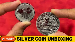 📦 Buying Silver Coins from Reddit? Royal Canadian Mint & Royal Mint UK Unboxing