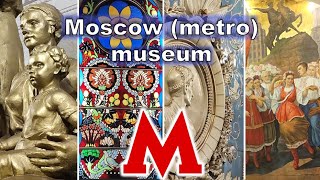 MOSCOW METRO | Top most beautiful stations | The largest museum in the world, railcar gallery