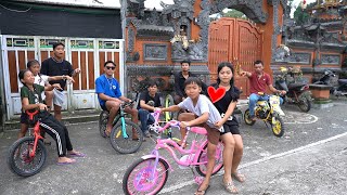 Rama P4Mer Cewek Baru Bawa Sepeda Ke Temennya