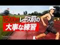 1500m4分00秒に向けて大事なトレーニング！【一人称視点で300m×5本 】
