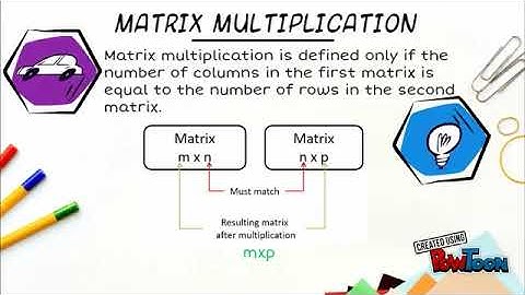 Basics Operations on Matrices & Properties of Matrix Operations