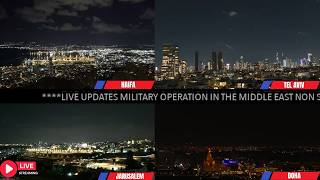 LIVE: Israel and US Attack Iran - Non-Stop Multi-Cam Stream