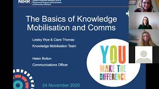 The basics of knowledge mobilisation and communications