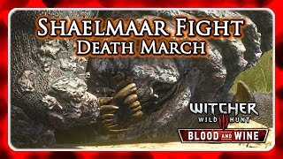 Witcher 3 🌟 BLOOD AND WINE ► Shaelmaar Bossfight - Death March