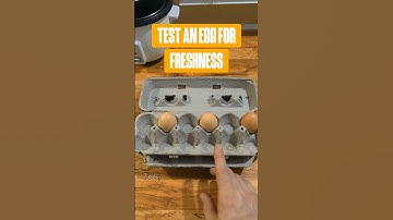 How To Test An Egg For Freshness #farming #lifehacks #shorts