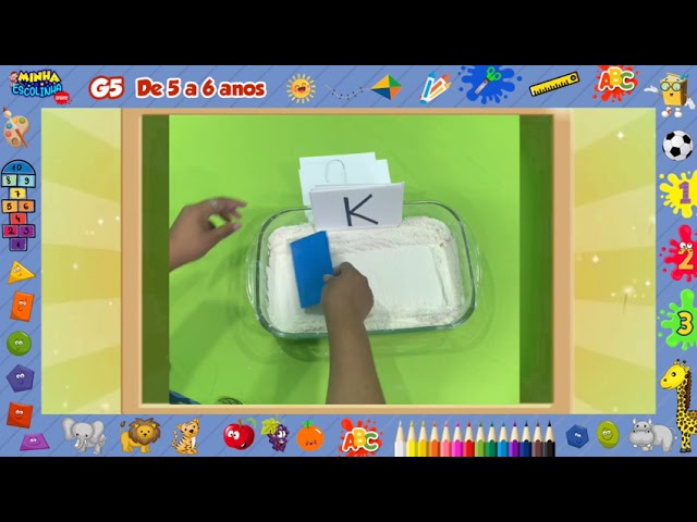 Caixa Montessoriana  Alfabeto G5 - Educação Infantil - Videos Educativos - Atividades para Crianças