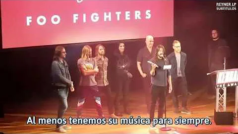 Dave Grohl dedica Premio Kerrang! a Chester Bennington