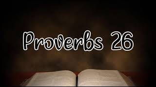 Proverbs 26 - NLT Audiovisual